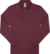 Piké polokošeľa s dlhým rukávom – My Polo 180 LSL - B&C, farba - burgundy, veľkosť - M