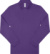 Piké polokošeľa s dlhým rukávom – My Polo 180 LSL - B&C, farba - meta lilac, veľkosť - XXL