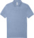 Pique polokošeľa z ťažkej bavlny – My Polo 210 - B&C, farba - heather blue, veľkosť - 3XL