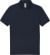 Pique polokošeľa z ťažkej bavlny – My Polo 210 - B&C, farba - navy pure, veľkosť - S