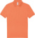 Pique polokošeľa z ťažkej bavlny – My Polo 210 - B&C, farba - amalfi coral, veľkosť - L