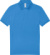 Pique polokošeľa z ťažkej bavlny – My Polo 210 - B&C, farba - lake blue, veľkosť - L