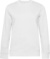Dámska mikina – QUEEN Crew Neck - B&C, farba - white, veľkosť - 3XL