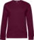 Dámska mikina – QUEEN Crew Neck - B&C, farba - dark cherry, veľkosť - XL