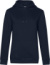 Dámska mikina s kapucňou – QUEEN Hooded - B&C, farba - navy blue, veľkosť - L