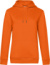 Dámska mikina s kapucňou – QUEEN Hooded - B&C, farba - pure orange, veľkosť - XS