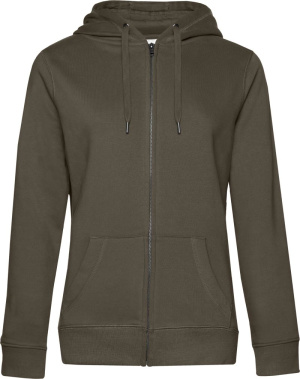 Dámska mikina s kapucňou – QUEEN Zipped Hood