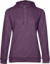 Dámska mikina s kapucňou - #Hoodie - B&C, farba - heather purple, veľkosť - L