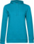 Dámska mikina s kapucňou - #Hoodie - B&C, farba - hawaiian blue, veľkosť - XXL