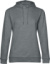 Dámska mikina s kapucňou - #Hoodie - B&C, farba - heather mid grey, veľkosť - L