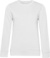Dámska mikina Inspire Crew Neck - B&C, farba - white, veľkosť - XXL