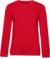 Dámska mikina Inspire Crew Neck - B&C, farba - red, veľkosť - XL