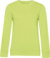 Dámska mikina Inspire Crew Neck - B&C, farba - lime, veľkosť - XS