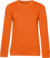 Dámska mikina Inspire Crew Neck - B&C, farba - pure orange, veľkosť - L