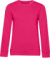 Dámska mikina Inspire Crew Neck - B&C, farba - magenta pink, veľkosť - XXL