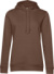 Dámska mikina s kapucňou - Inspire Hooded - B&C, farba - mocha, veľkosť - XXL
