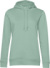 Dámska mikina s kapucňou - Inspire Hooded - B&C, farba - sage, veľkosť - XL