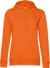 Dámska mikina s kapucňou - Inspire Hooded - B&C, farba - pure orange, veľkosť - M