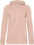Dámska mikina s kapucňou – Inspire Zipped Hood - B&C, farba - soft rose, veľkosť - M