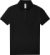 Dámske polo tričko piqué – My Polo 180 - B&C, farba - čierna, veľkosť - S
