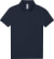 Dámske polo tričko piqué – My Polo 180 - B&C, farba - navy, veľkosť - 3XL