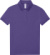 Dámske polo tričko piqué – My Polo 180 - B&C, farba - radiant purple, veľkosť - XL