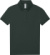 Dámske polo tričko piqué – My Polo 180 - B&C, farba - dark forest, veľkosť - XXL