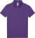 Dámske polo tričko piqué – My Polo 180 - B&C, farba - meta lilac, veľkosť - M