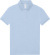 Dámske polo tričko piqué – My Polo 180 - B&C, farba - blush blue, veľkosť - XXL