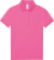 Dámske polo tričko piqué – My Polo 180 - B&C, farba - lotus pink, veľkosť - XXL