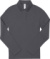 Dámska polokošeľa s dlhým rukávom z piké úpletu – My Polo 180 LSL - B&C, farba - dark grey, veľkosť - XS