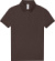 Dámska piké polokošeľa z ťažkej bavlny – My Polo 210 - B&C, farba - roasted coffee, veľkosť - L