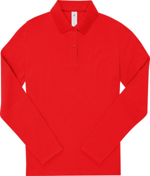 Dámska polokošeľa s dlhým rukávom z hrubého piké - My Polo 210 LSL