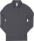Dámska polokošeľa s dlhým rukávom z hrubého piké - My Polo 210 LSL - B&C, farba - dark grey, veľkosť - XXL
