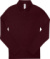 Dámska polokošeľa s dlhým rukávom z hrubého piké - My Polo 210 LSL - B&C, farba - heather burgundy, veľkosť - L