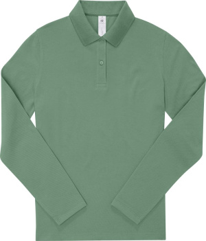 Dámska polokošeľa s dlhým rukávom z hrubého piké - My Polo 210 LSL