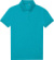 Dámske polokošeľa s piké textúrou - My Eco Polo 65/35 - B&C, farba - pop turquoise, veľkosť - XL
