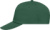 5-panelová vystužená promo šiltovka - Myrtle Beach, farba - dark green, veľkosť - Onesize
