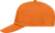 5-panelová vystužená promo šiltovka - Myrtle Beach, farba - orange, veľkosť - Onesize