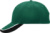 Šiltovka s trojfarebným šiltom - Myrtle Beach, farba - dark green/white/black, veľkosť - Onesize