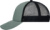 5-panelová polyesterová šiltovka so sieťkou - Myrtle Beach, farba - dark grey/black, veľkosť - Onesize
