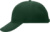 6-panelová vystužená šiltovka - Myrtle Beach, farba - dark green, veľkosť - Onesize