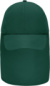 6-panelová šiltovka s ochranou krku - Myrtle Beach, farba - dark green, veľkosť - Onesize