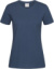 Dámske tričko z ťažkej bavlny - Stedman, farba - navy blue, veľkosť - XL