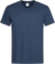 Tričko s výstrihom do V - Stedman, farba - navy blue, veľkosť - XXL