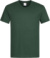 Tričko s výstrihom do V - Stedman, farba - bottle green, veľkosť - XXL