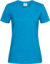 Dámske tričko - Stedman, farba - ocean blue, veľkosť - XXL
