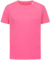 Detské športové tričko Interlock - Stedman, farba - sweet pink, veľkosť - M