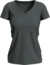 Dámske tričko s výstrihom do V - Stedman, farba - slate grey, veľkosť - XL