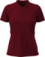 Dámske elastické polo tričko z ťažkej piké bavlny - Stedman, farba - bordeaux, veľkosť - XS